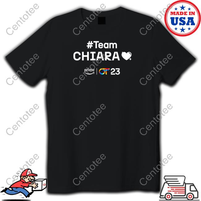 #Teamchiara Camiseta Tee Shirt